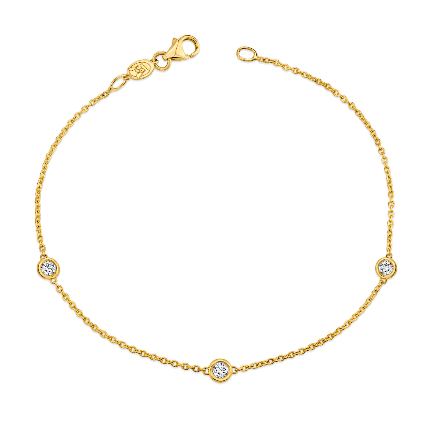 Kids Diamond Strand Bracelet - Lotus Diamond