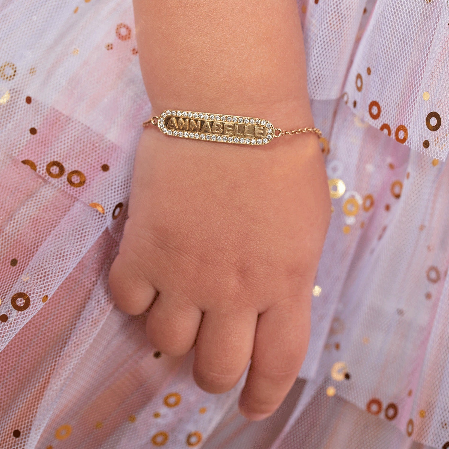 Kids Elle Bracelet - Lotus Diamond