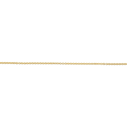 Kids Gold Cable Chain Bracelet - Lotus Diamond