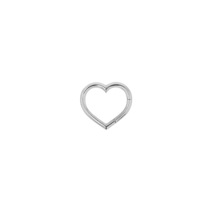 Kids Heart Charm Enhancer Connector - Lotus Diamond