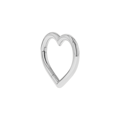 Kids Heart Charm Enhancer Connector - Lotus Diamond