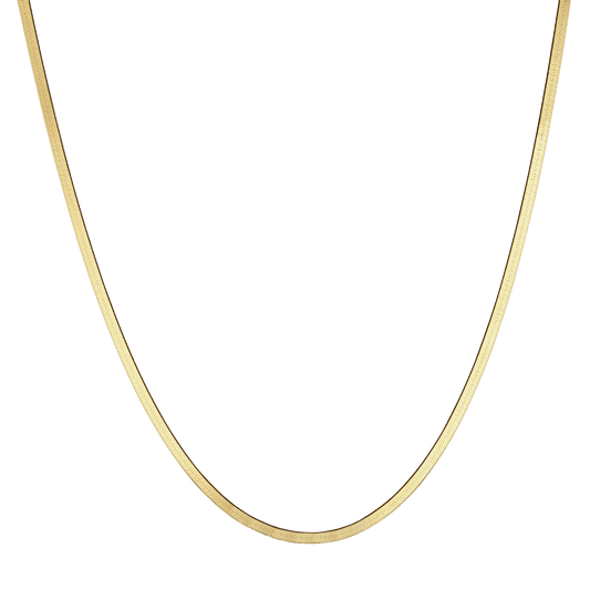 Kids Herringbone Necklace 3mm - Lotus Diamond