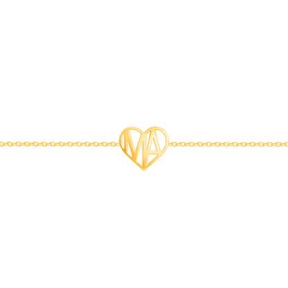 Kids Liv Luv Heart Bracelet - Lotus Diamond