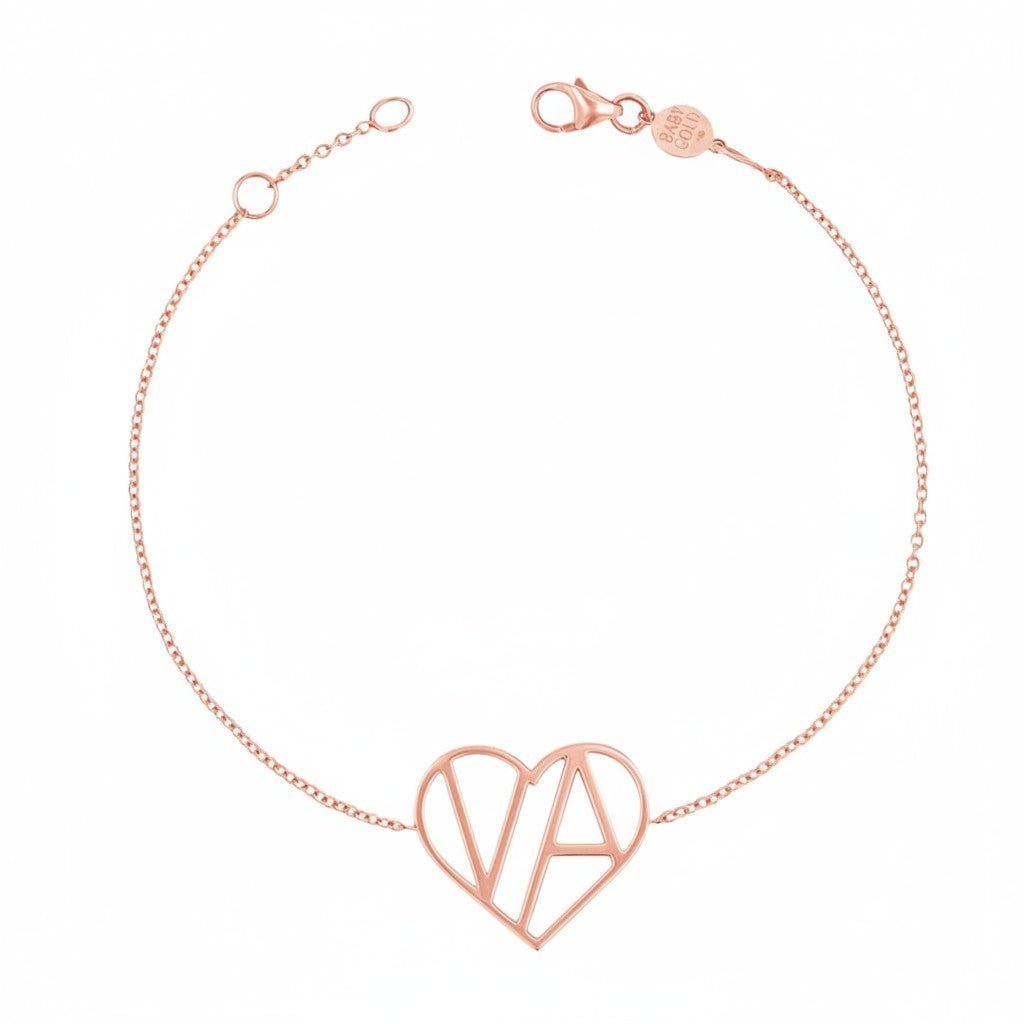 Kids Liv Luv Heart Bracelet - Lotus Diamond