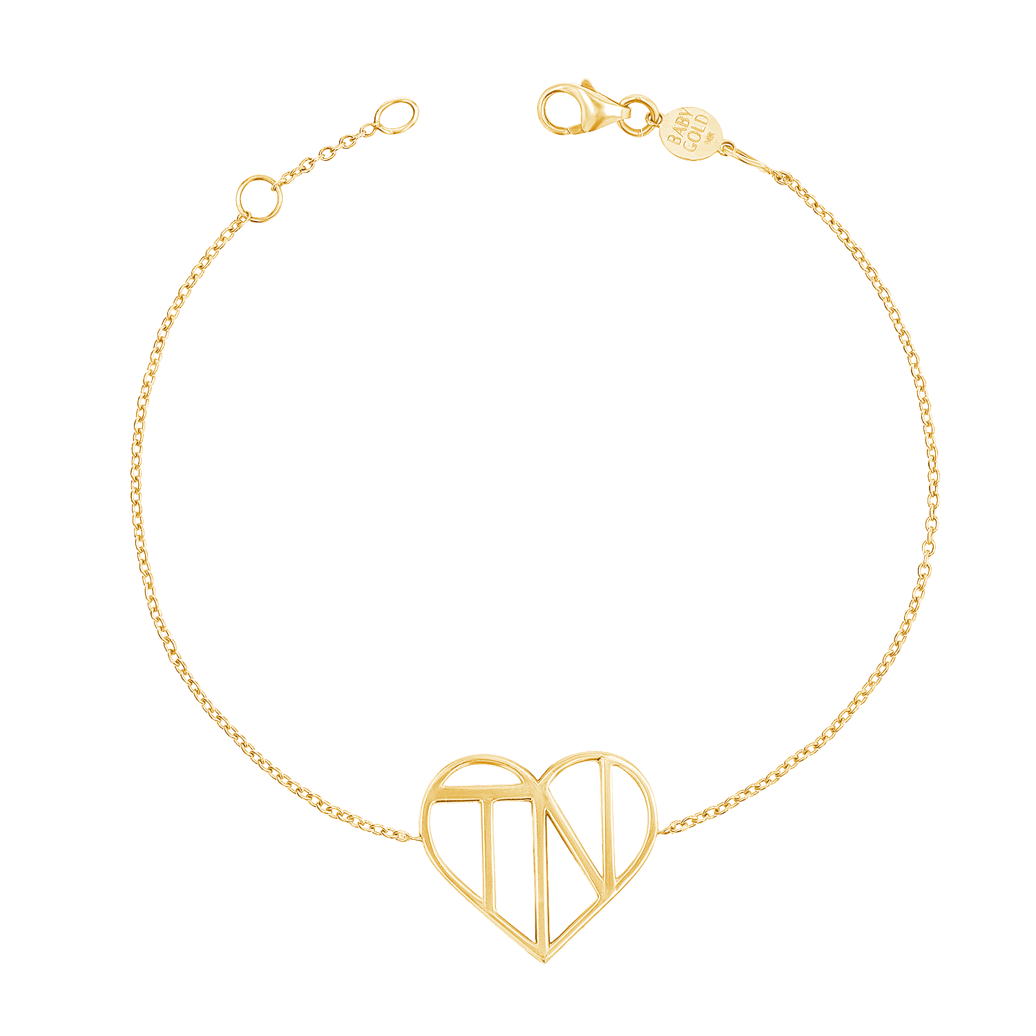 Kids Liv Luv Heart Bracelet - Lotus Diamond