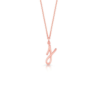 Kids Mini Letter Necklace - Lotus Diamond