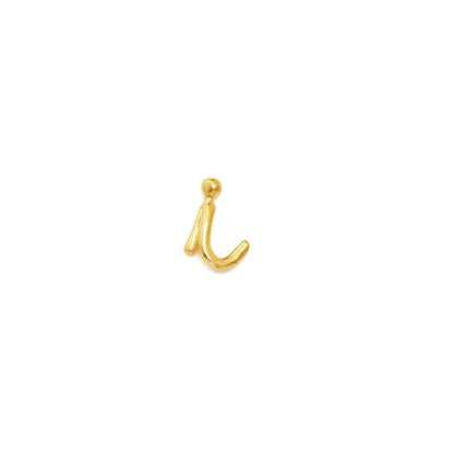 Kids Mini Letter Necklace - Lotus Diamond