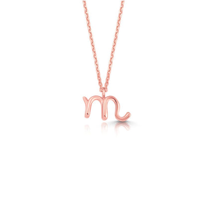 Kids Mini Letter Necklace - Lotus Diamond