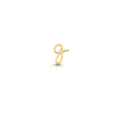 Kids Mini Letter Necklace - Lotus Diamond
