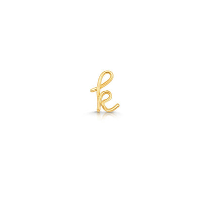 Kids Mini Letter Necklace - Lotus Diamond
