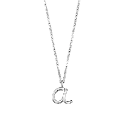 Kids Mini Letter Necklace - Lotus Diamond