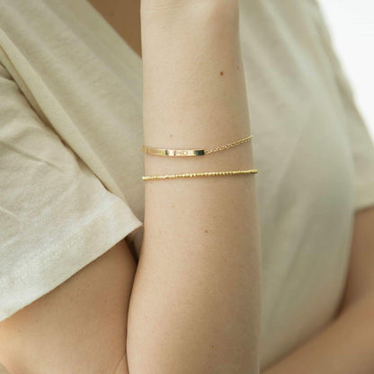 Kids Moon Cut Bracelet - Lotus Diamond
