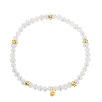 Kids Pearl Beaded Bracelet - Lotus Diamond