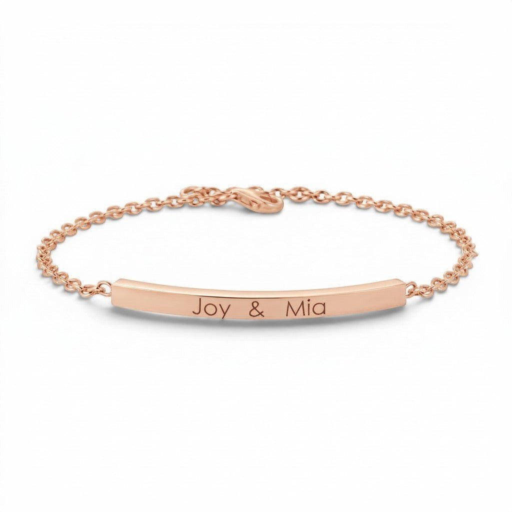 Kids Quad Bar Bracelet - Lotus Diamond