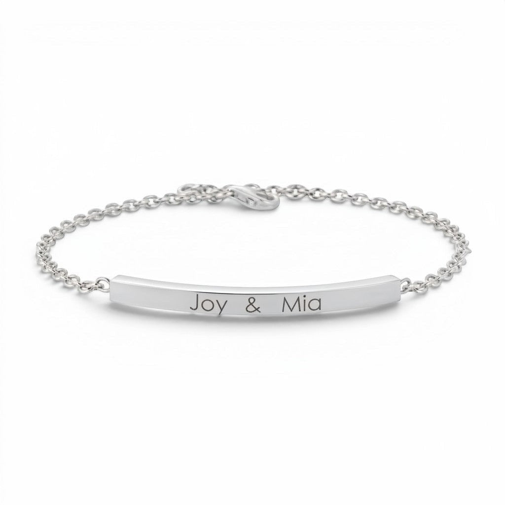 Kids Quad Bar Bracelet - Lotus Diamond