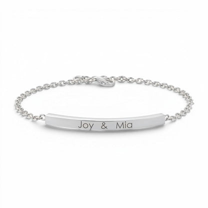 Kids Quad Bar Bracelet - Lotus Diamond