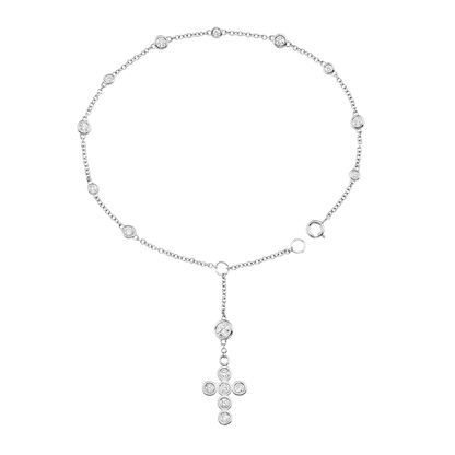 Kids Religious Rosary Bracelet - Lotus Diamond
