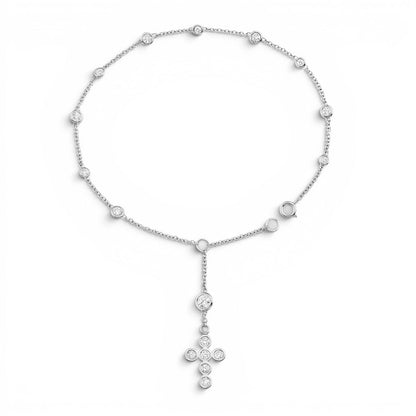 Kids Religious Rosary Bracelet - Lotus Diamond