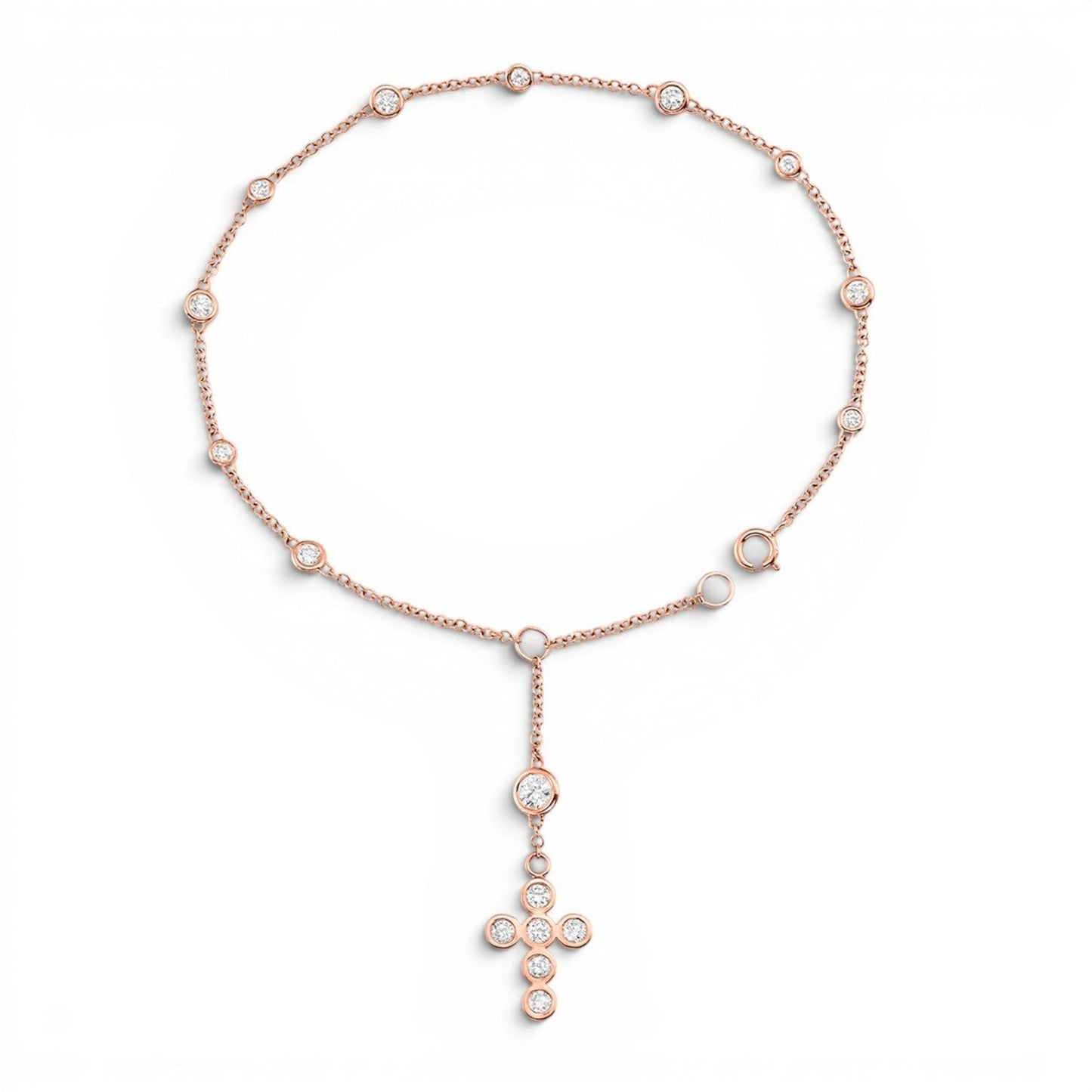 Kids Religious Rosary Bracelet - Lotus Diamond