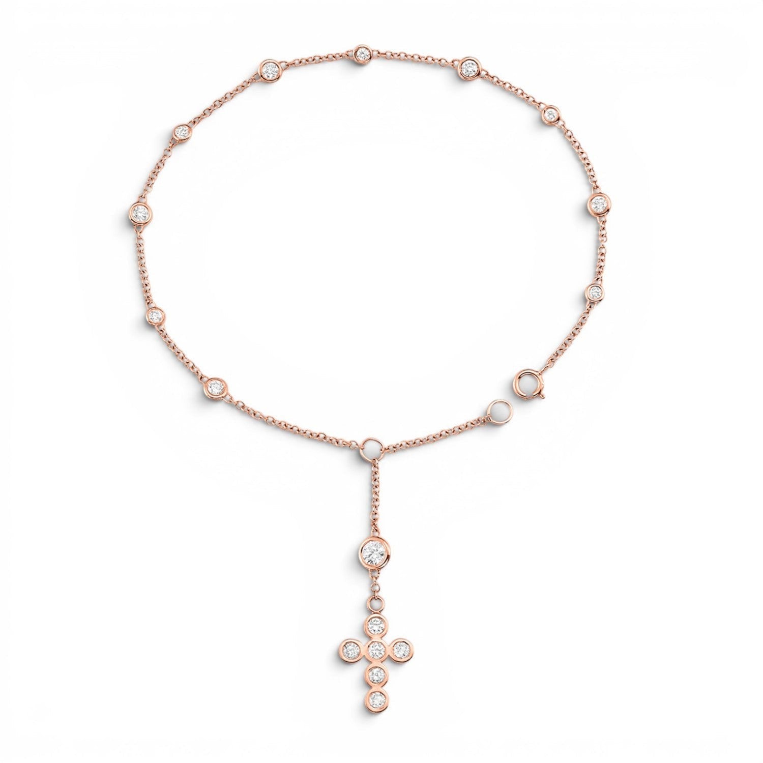 Kids Religious Rosary Bracelet - Lotus Diamond
