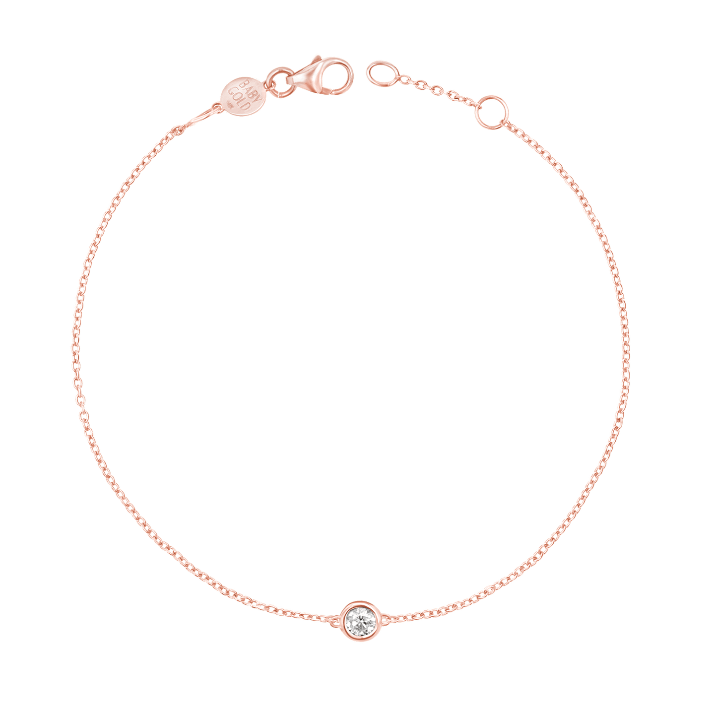 Kids Solitaire Diamond Bracelet - Lotus Diamond
