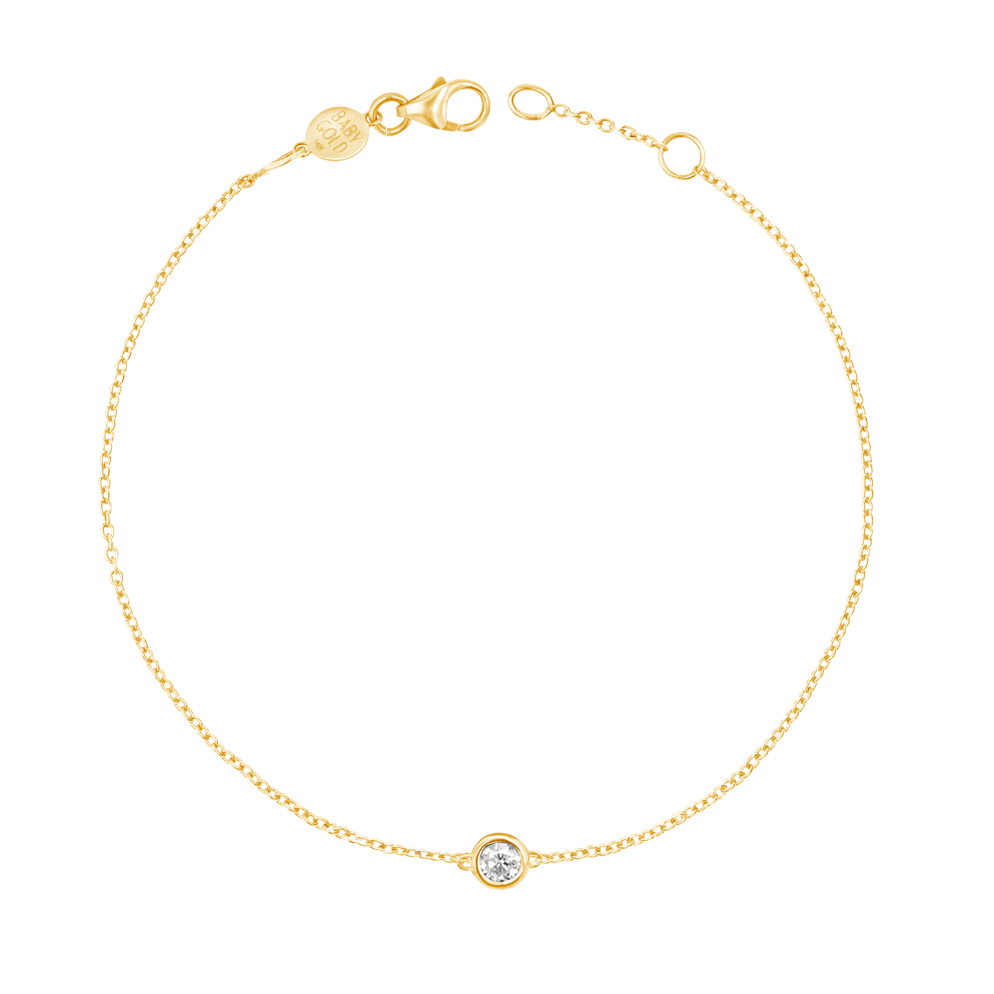 Kids Solitaire Diamond Bracelet - Lotus Diamond