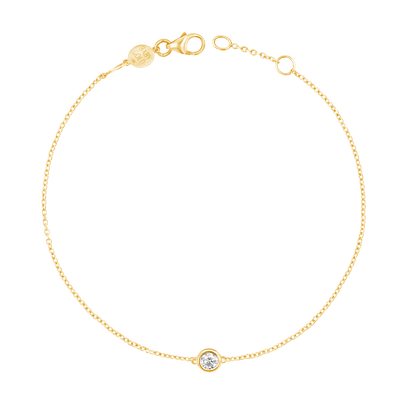 Kids Solitaire Diamond Bracelet - Lotus Diamond