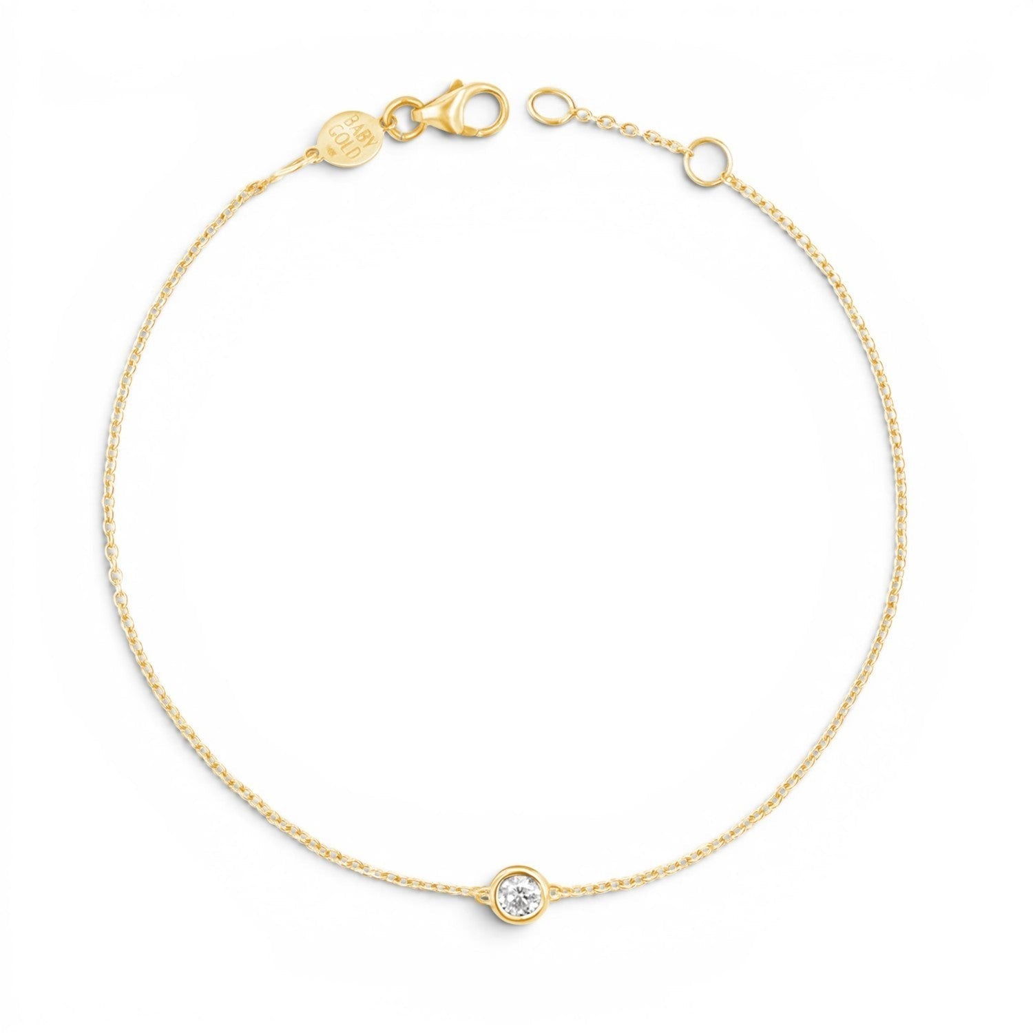 Kids Solitaire Diamond Bracelet - Lotus Diamond
