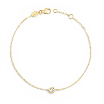 Kids Solitaire Diamond Bracelet - Lotus Diamond