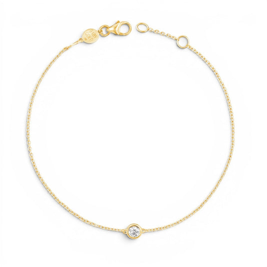 Kids Solitaire Diamond Bracelet - Lotus Diamond