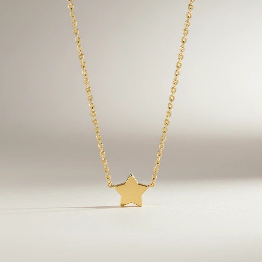 Kids Star Necklace - Lotus Diamond
