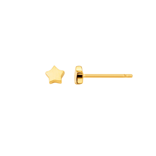 Kids Star Stud Earrings - Lotus Diamond
