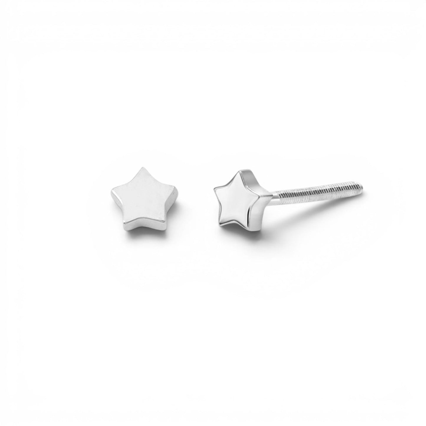 Kids Star Stud Earrings - Lotus Diamond