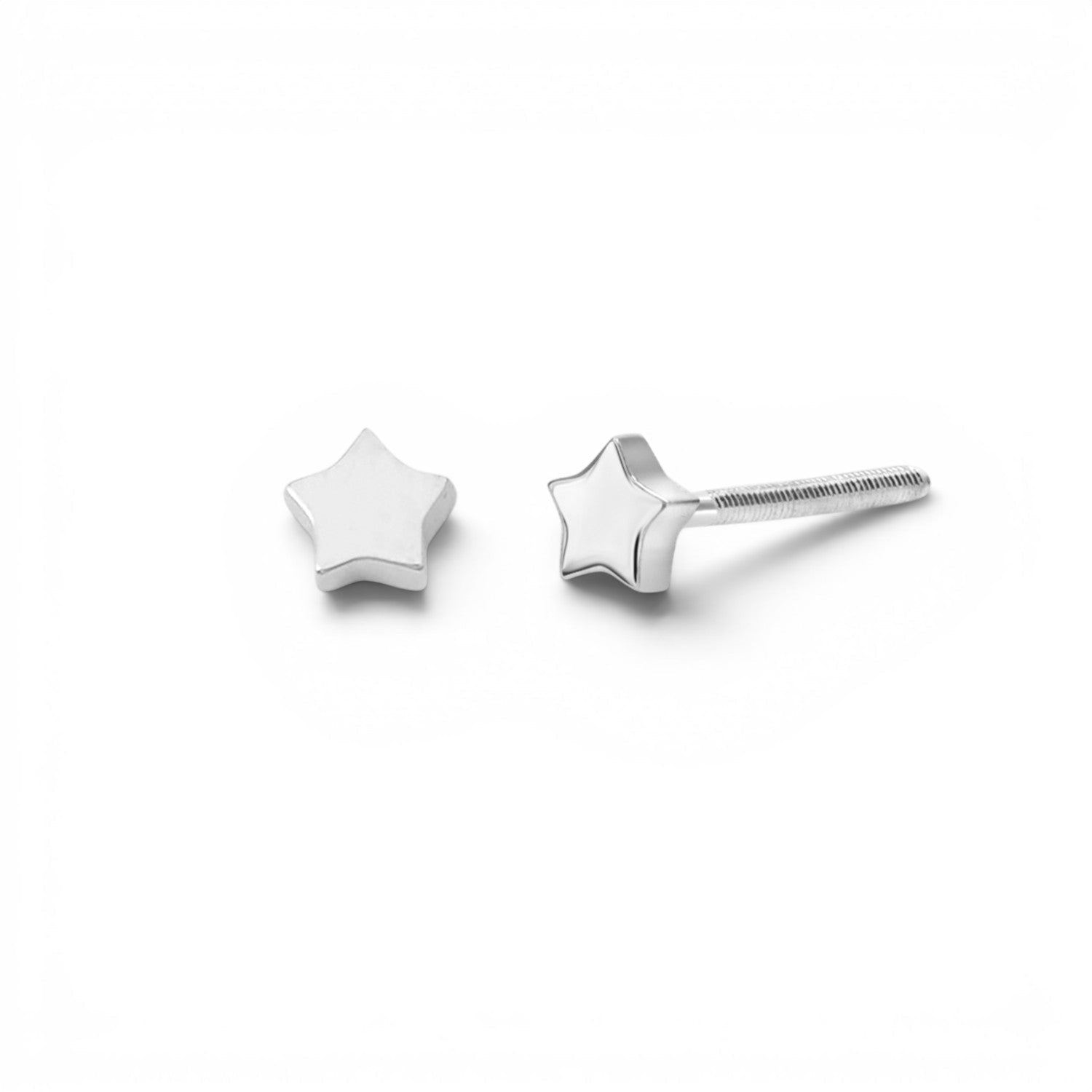 Kids Star Stud Earrings - Lotus Diamond