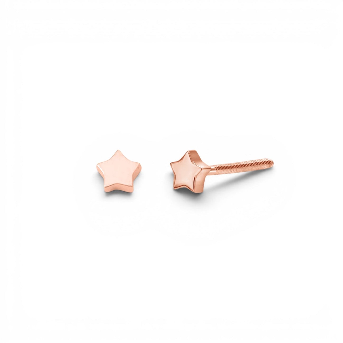 Kids Star Stud Earrings - Lotus Diamond