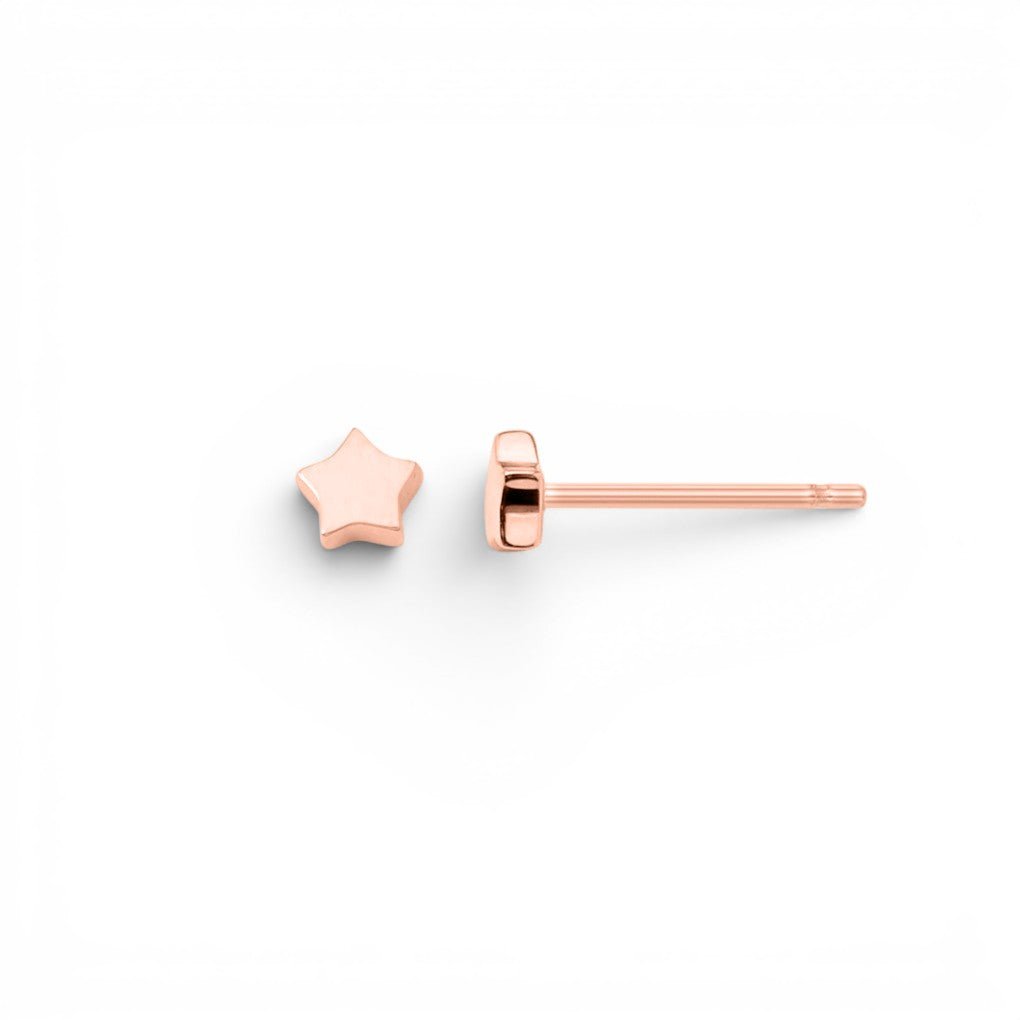 Kids Star Stud Earrings - Lotus Diamond