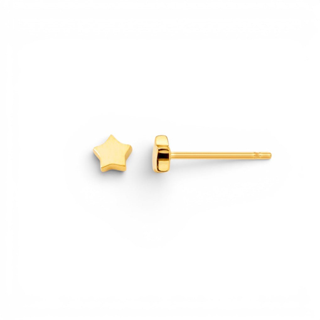 Kids Star Stud Earrings - Lotus Diamond