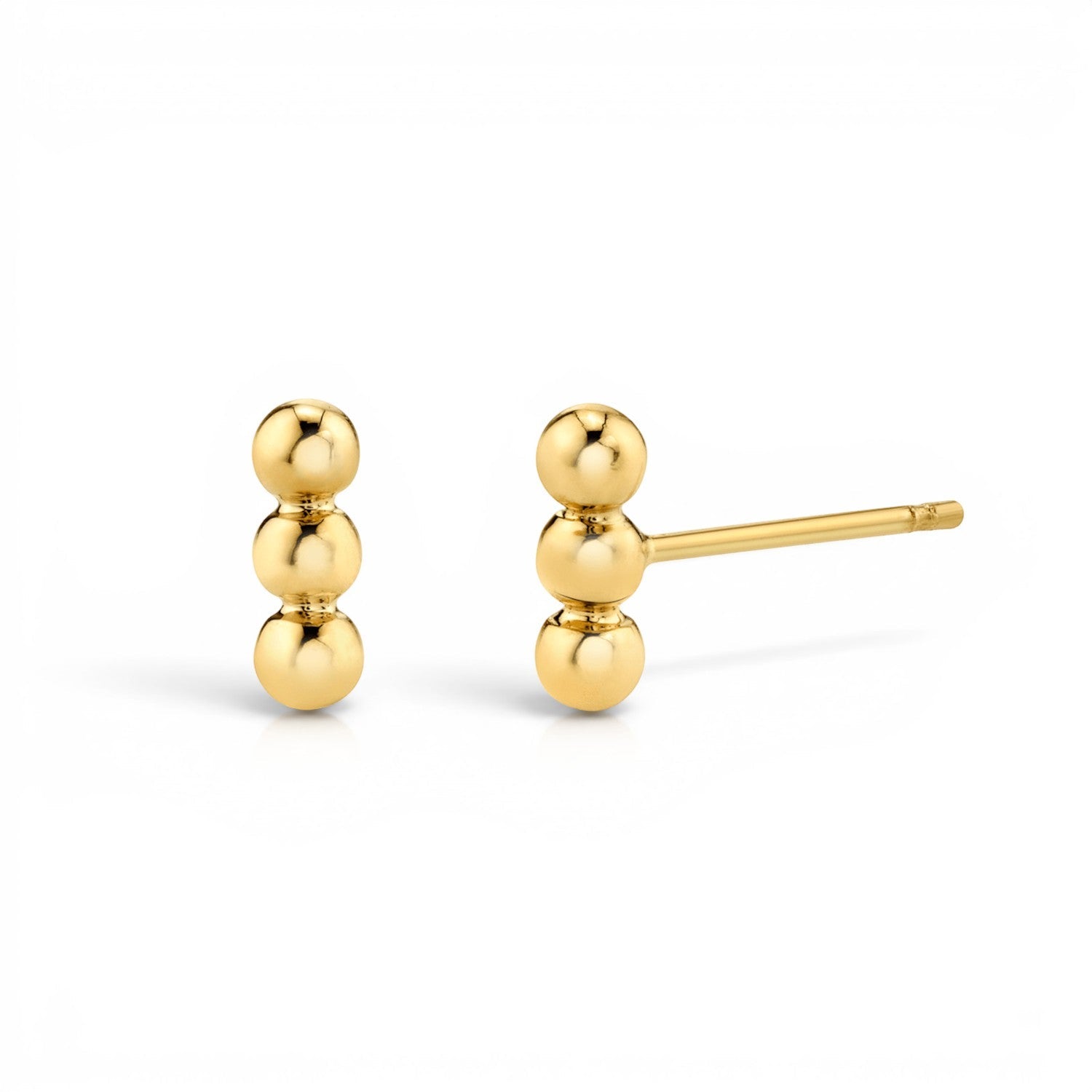 Kids Trio Ball Earrings - Lotus Diamond