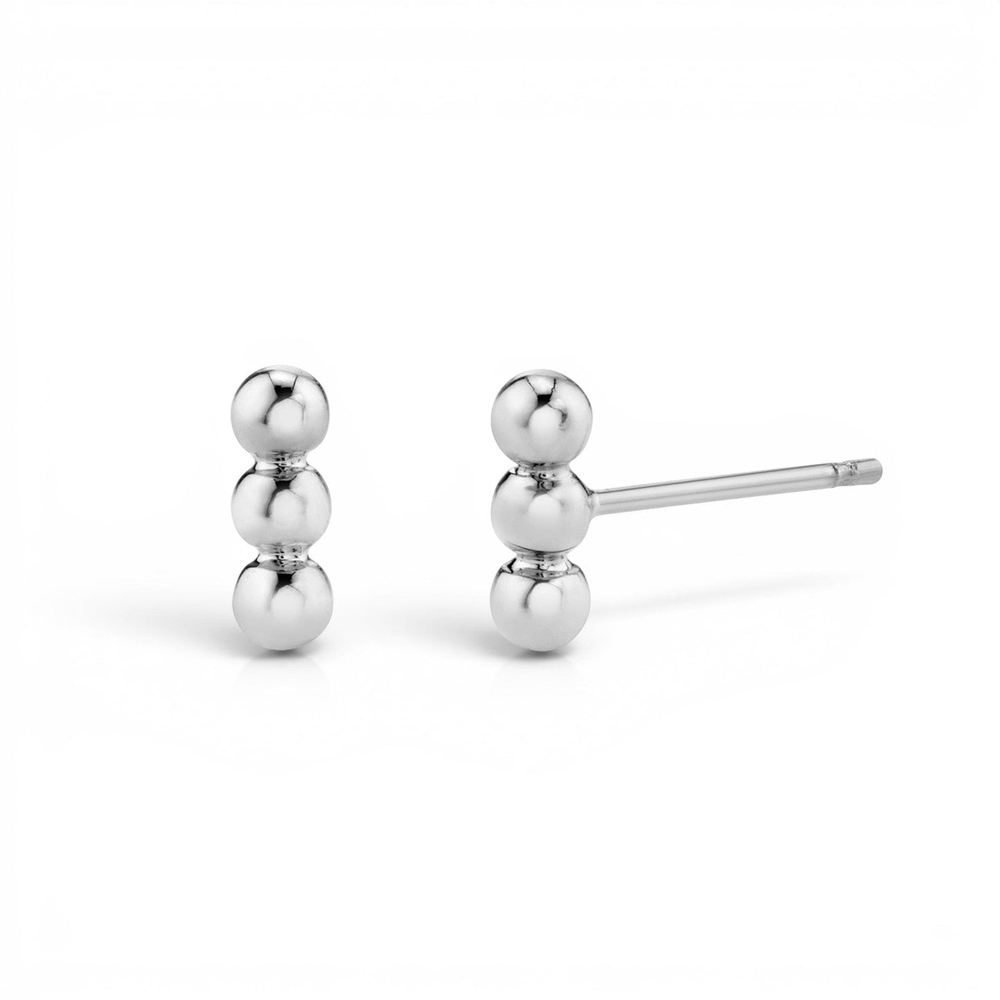 Kids Trio Ball Earrings - Lotus Diamond