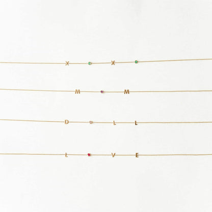 Kids Word Spell Bracelet - Lotus Diamond