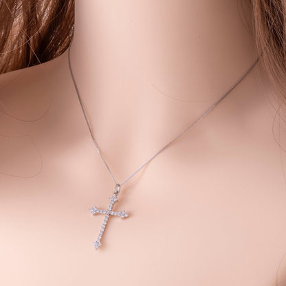Lab - grown Diamond Necklace 0.90 ctw - Lotus Diamond