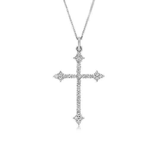 Lab - grown Diamond Necklace 0.90 ctw - Lotus Diamond