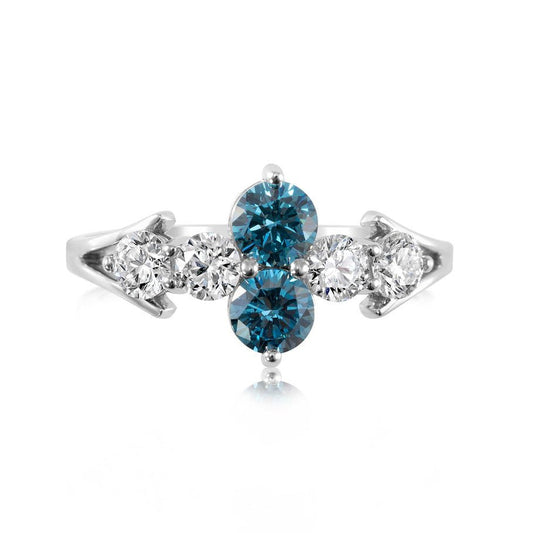 Lab grown Diamond Ring 0.99ctw - Lotus Diamond
