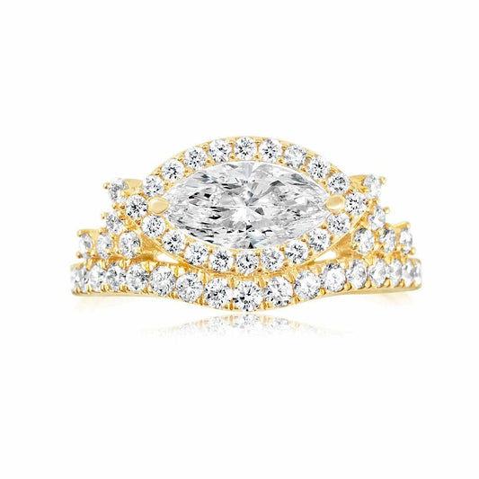 Lab grown Diamond Ring 1.26ctw - Lotus Diamond