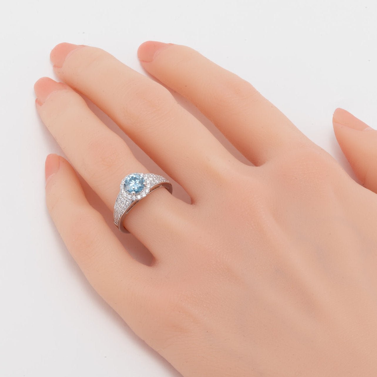 Lab grown Diamond Ring 1.47ctw - Lotus Diamond