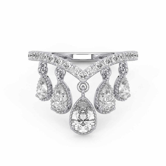 Lab grown Diamond Ring 1.48ctw - Lotus Diamond