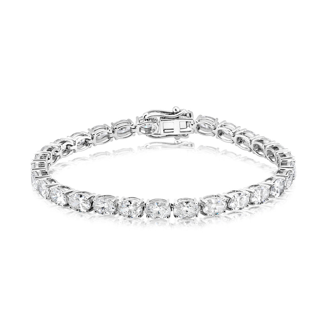 Lab Grown Diamonds Bracelet 10.2ctw - Lotus Diamond