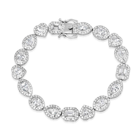 Lab - grown Diamonds Bracelet 7.93 ctw - Lotus Diamond