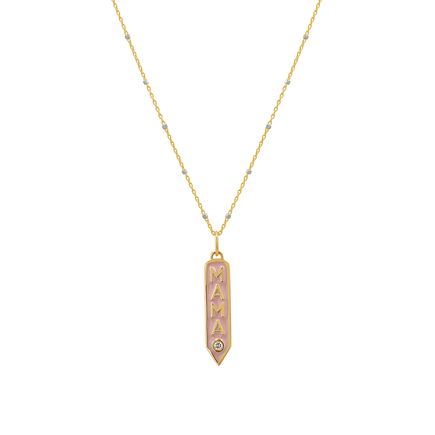 Mama Diamond Dagger Charm - Lotus Diamond
