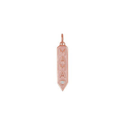 Mama Diamond Dagger Charm - Lotus Diamond